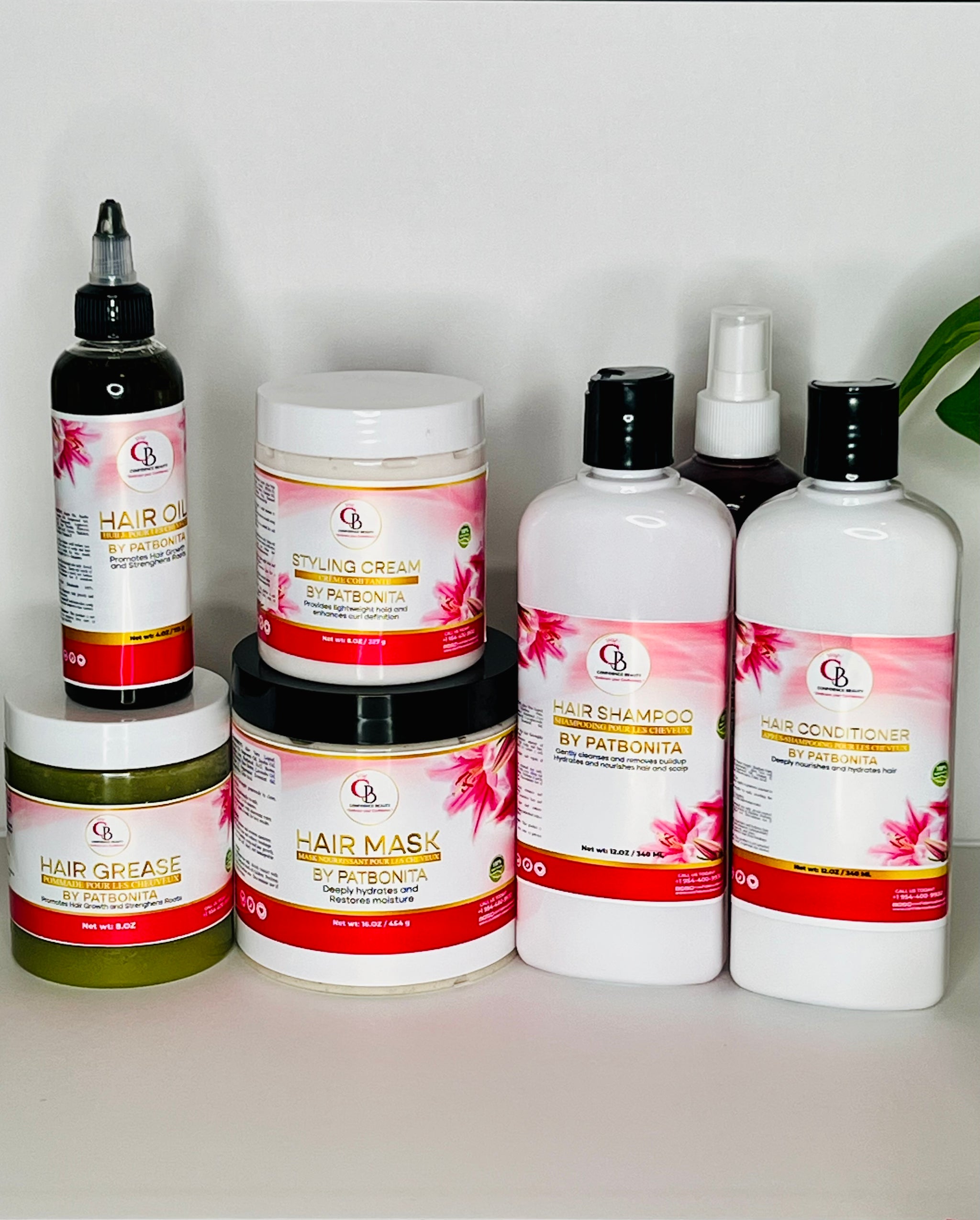 CONFIDENCE BEAUTY HAIR CARE : FULL GAM 7 PRODUI 100% REZILTA ASIRE/ PRODUI 100% NATIRÈL